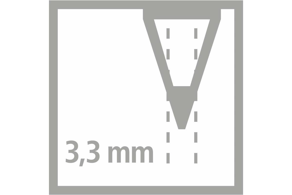 Kleurpotlood STABILO All wit, 12 stuks